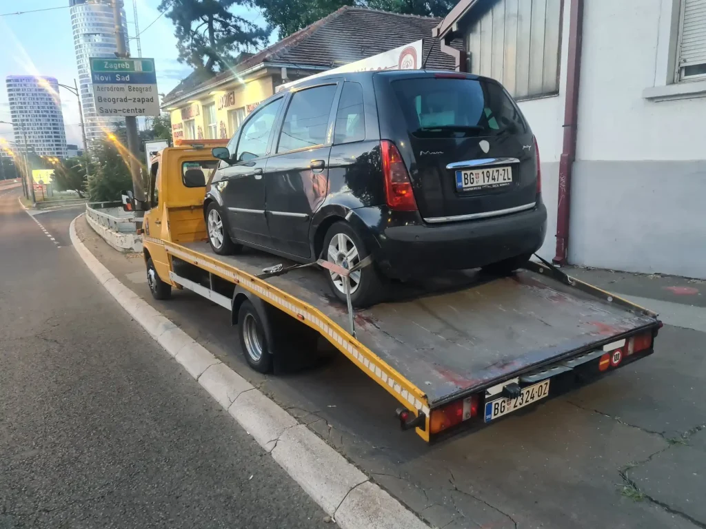 Beogradska Slep Sluzba prevozi Auto za Kragujevac